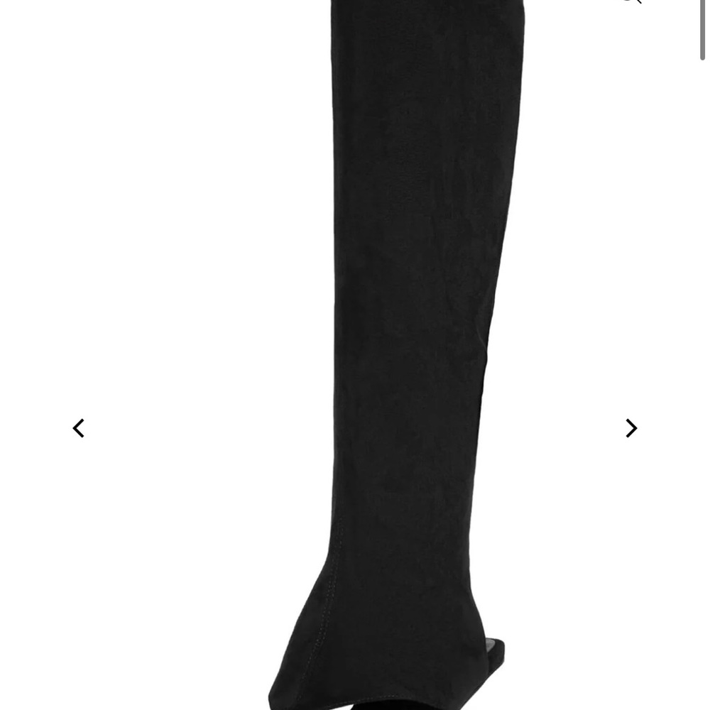 Jeffrey Campbell Black Ankle Booties